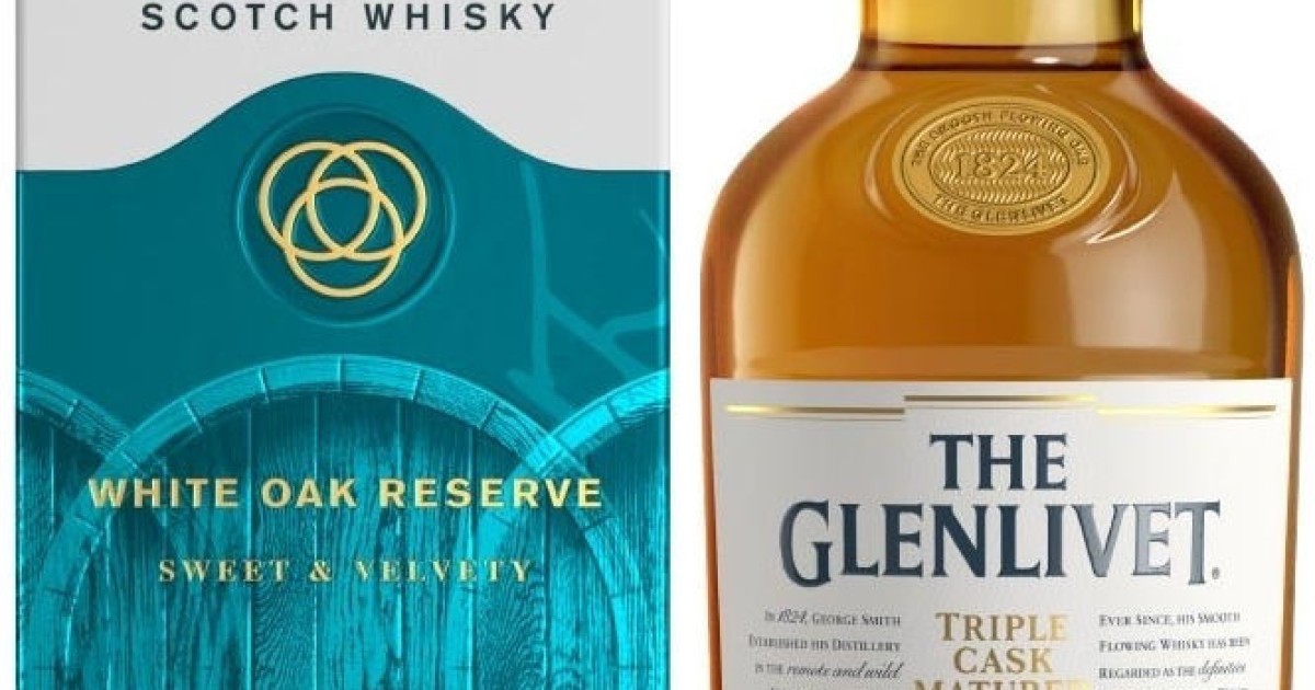 The Glenlivet WHITE OAK RESERVE Triple Cask Matured Single Malt Scotch