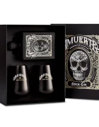 Amuerte COCA GIN - Black Edition 43% Vol. 0,7l u poklon kutiji s 2 čaše 2452