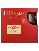 El Dorado 12 YO Finest Demerara Rum 40% Vol. 0,7ll u poklon kutiji sa čašom 1683