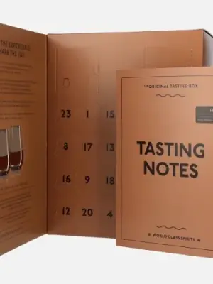 24 DAYS OF RUM AND SPIRIT DRINK The Original Tasting Box 41% Vol. 24x0,02l u poklon kutiji s 2 čaše za kušanje