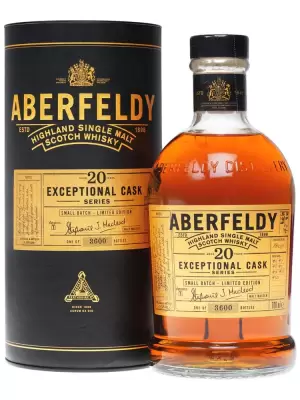 Aberfeldy 20 YO EXCEPTIONAL CASK Series Sherry Finished 54% Vol. 0,7l u poklon kutiji