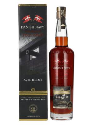 A.H. Riise Royal DANISH NAVY The Frigate JYLLAND Superior Spirit Drink 45% Vol. 0,7l u poklon kutiji