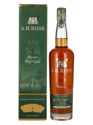 A.H. Riise X.O. Reserve Port Cask Rum  45% Vol. 0,7l u poklon kutiji