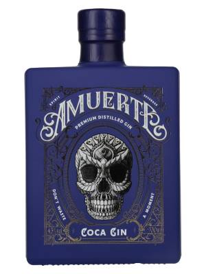 Amuerte COCA GIN - Blue Edition 43% Vol. 0,7l