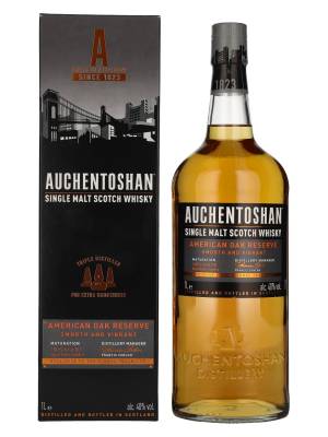 Auchentoshan AMERICAN OAK Single Malt Scotch Whisky 40% Vol. 1l u poklon kutiji