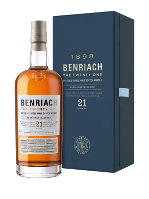 The BenRiach 21 YO Four-Cask Maturation 46% Vol. 0,7l u poklon kutiji