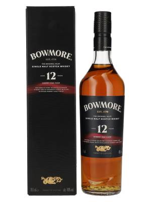 Bowmore 12 YO Sherry Oak Cask Islay Single Malt 40% Vol. 0,7l u poklon kutiji