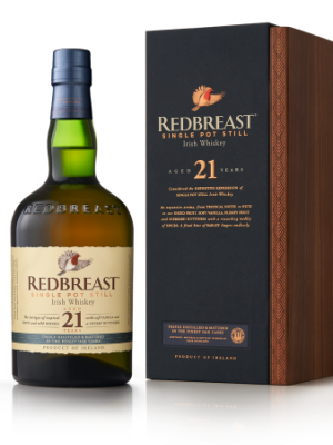 Redbreast 21 YO Single Pot Still Irish Whiskey 46% Vol. 0,7l u drvenoj poklon kutiji