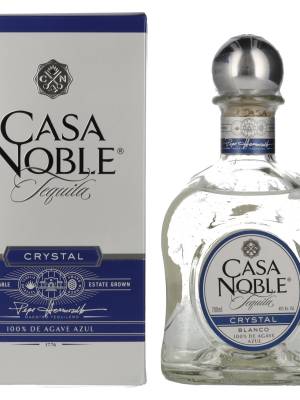 Casa Noble Tequila CRYSTAL BLANCO 100% de Agave Azul 40% Vol. 0,7l u poklon kutiji
