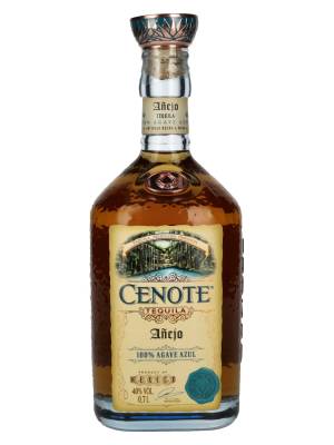 Cenote Tequila Añejo 100% Agave Azul 40% Vol. 0,7l