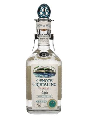 Cenote CRISTALINO Tequila Añejo 100% Agave Azul 40% Vol. 0,7l