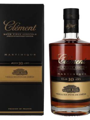 Clement Rhum Vieux Agricole 10 Ans 42% Vol. 0,7l u poklon kutiji