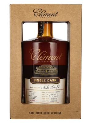 Clement Trés Vieux Rhum Agricole SINGLE CASK Moka Torréfié 05 41,8% Vol. 0,5l u poklon kutiji