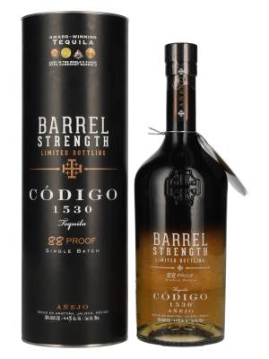 Código 1530 BARREL AÑEJO Tequila 44% Vol. 0,7l u poklon kutiji