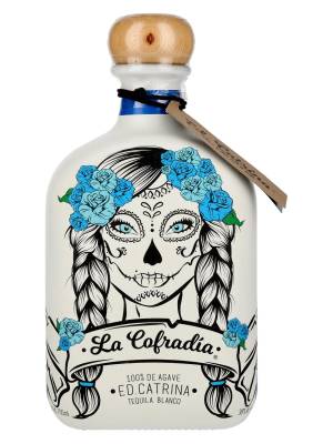 La Cofradia ED. CATRINA Tequila Blanco 100% de Agave 38% Vol. 0,7l