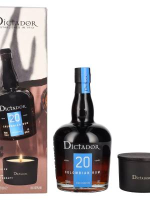 Dictador 20 YO ICON RESERVE Colombian Rum 40% Vol. 0,7l u poklon kutiji sa svijećom