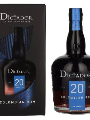 Dictador 20 YO ICON RESERVE Colombian Rum 40% Vol. 0,7l u poklon kutiji