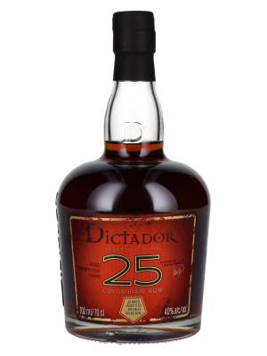 Dictador 25 YO Columbian Rum 40% Vol. 0,7l
