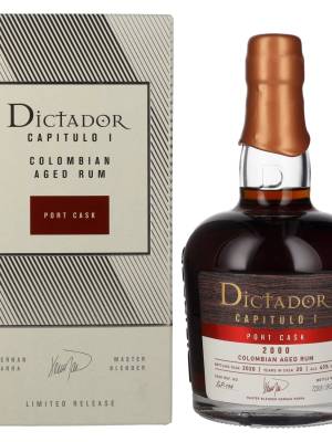 Dictador 20 YO CAPITULO Port Cask Colombian Aged Rum 2000 43% Vol. 0,7l u poklon kutiji