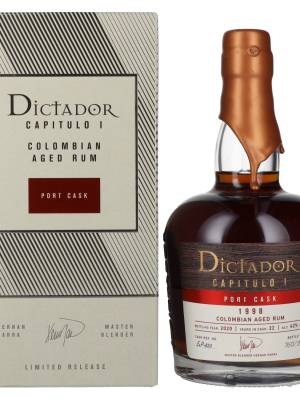 Dictador 22 YO CAPITULO Port Cask Colombian Aged Rum 1998 42% Vol. 0,7l u poklon kutiji