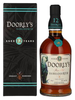 Doorly's 12 YO Fine Old Barbados Rum 43% Vol. 0,7l u poklon kutiji
