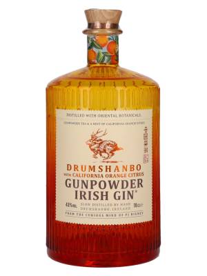 Drumshanbo Gunpowder California Orange Citrus Irish Gin 43% Vol. 0.7l