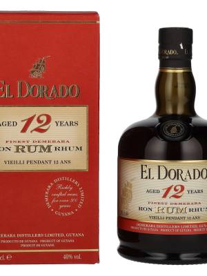El Dorado 12 YO Finest Demerara Rum 40% Vol. 0,7l u poklon kutiji