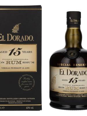 El Dorado 15 YO Finest Demerara Rum SPECIAL RESERVE 43% Vol. 0,7l u poklon kutiji