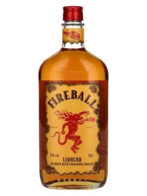 Fireball RED HOT Liqueur with Cinnamon & Whisky 33% Vol. 0,7l