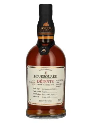 Foursquare 10 YO DÉTENTE Single Blended Rum 51% Vol. 0,7l