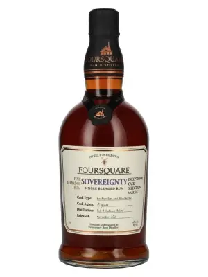 Foursquare 14 YO SOVEREIGNTY Single Blended Rum 62% Vol. 0,7l