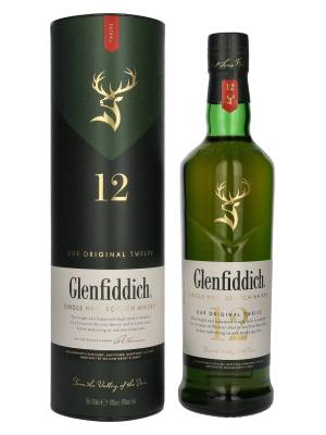 Glenfiddich 12 YO Single Malt Scotch Whisky 40% Vol. 0,7l u poklon kutiji