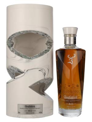 Glenfiddich 40 YO Single Malt Scotch Whisky Time Series No. 18 44,6% Vol. 0,7l u poklon kutiji