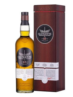 Glengoyne 15 YO Highland Single Malt Scotch Whisky 43% Vol. 0,7l u poklon kutiji