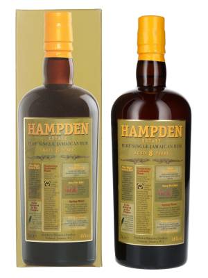 Hampden Estate 8 YO Pure Single Jamaican Rum 46% Vol. 0,7l u poklon kutiji