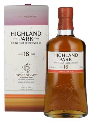 Highland Park 18 YO SKY OF ORKNEY Single Malt Scotch Whisky 46% Vol. 0,7l u poklon kutiji