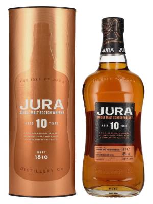 Jura 10 YO Single Malt Scotch Whisky 40% Vol. 0,7l u poklon kutiji