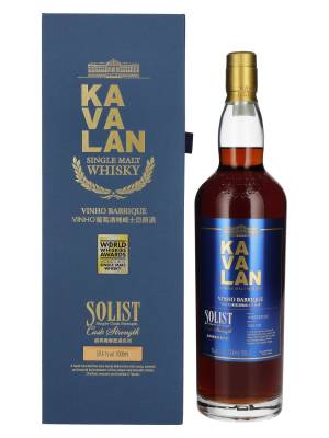 Kavalan SOLIST Vinho Barrique Cask 59,4% Vol. 1l u poklon kutiji