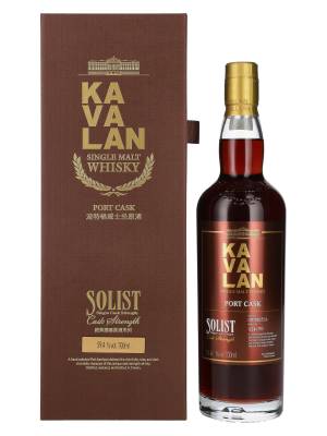 Kavalan SOLIST Port Cask 59,4% Vol. 0,7l u poklon kutiji