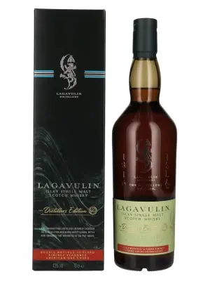 Lagavulin The Distillers Edition Double Matured Islay Single Malt Whisky 2023 43% Vol. 0,7l u poklon kutiji