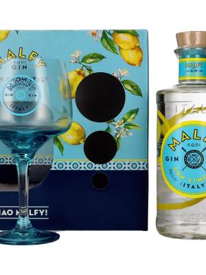 Malfy Gin CON LIMONE 41% Vol. 0,7l u poklon kutiji sa čašom