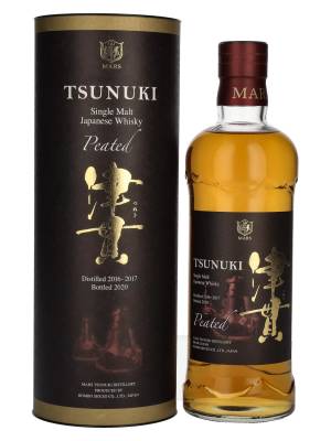 Mars TSUNUKI Single Malt Japanese Whisky PEATED 2016-2017 50% Vol. 0,7l u poklon kutiji