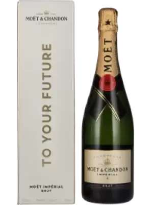 Moët & Chandon Champagne IMPÉRIAL Brut TO YOUR FUTURE 12% Vol. 0,75l u poklon kutiji