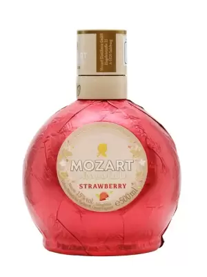 Mozart White Chocolate Cream Strawberry 15% Vol. 0,5l