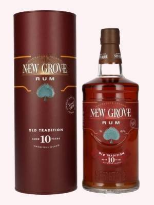 New Grove OLD TRADITION 10 YO Mauritius Island Rum 40% Vol. 0,7l u poklon kutiji