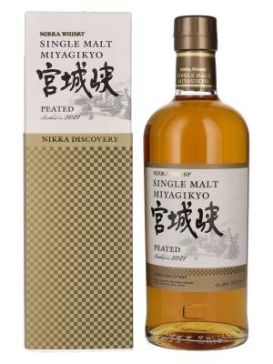 Nikka Miyagikyo Peated Single Malt Whisky 2021 48% Vol. 0,7l u poklon kutiji