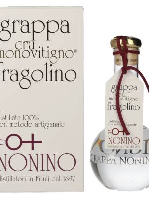 Nonino Grappa Cru Monovitigno Fragolino 45% Vol. 0,5l u poklon kutiji