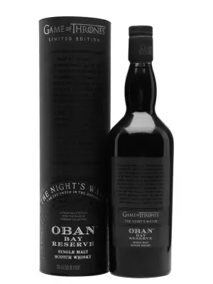 Oban Bay Reserve GAME OF THRONES The Night's Watch 43% Vol. 0,7l u poklon kutiji