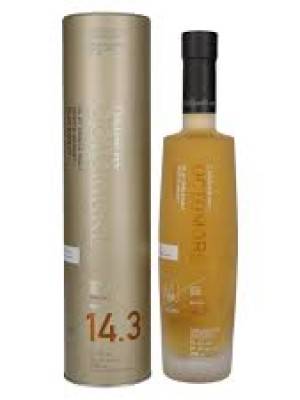 Bruichladdich Octomore EDITION: 14.3 Super Heavily Peated Islay Single Malt 61,4% Vol. 0,7l u limenoj poklon kutiji
