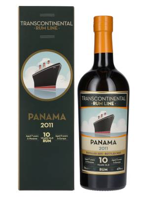 Transcontinental Rum Line PANAMA 2011 43% Vol. 0,7l u poklon kutiji